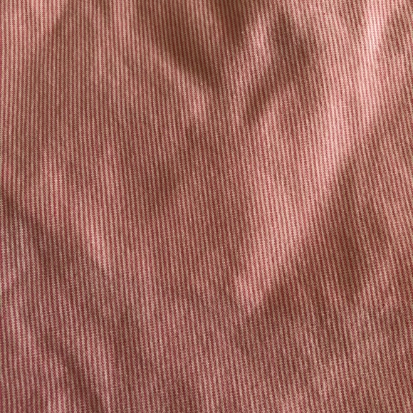 Dockers Bermuda Shorts Women’s 16 Golf Orange Seersucker Stripes Classic Modest - Picture 3 of 8